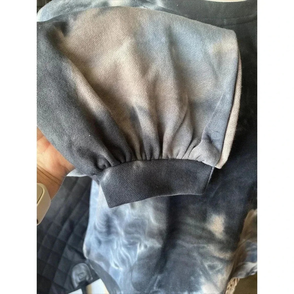 She + Sky Crew Neck Tie-Dye Athleisure Women's Sweatshirt NEW - Picture 3 of 8